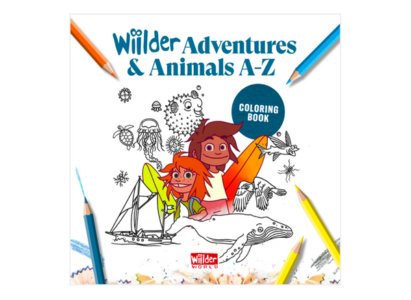 絵本・児童書 Exclusive Page for NZ Wiilder Adventures and Animals A-Z: Coloring book